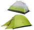 Палатка одноместная сверхлегкая Naturehike Сloud up NH18T010-T +коврик, 20D, светло-зеленый 6927595730515 2