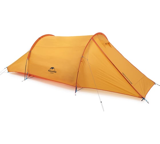 Палатка двухместная Naturehike Сloud Tunnel NH20ZP006, 210T, оранжевый 6927595763476 1
