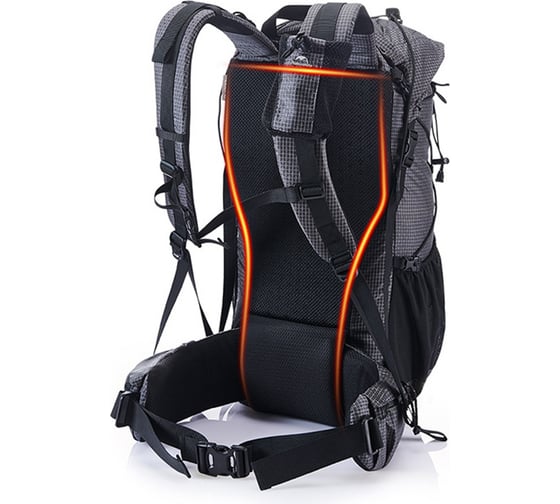 Рюкзак Naturehike Rock Series NH19BP095 60L+5L с рамой, dyneema, черный 6927595761649