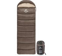 Спальный мешок Naturehike NH20MSD07 U Series U350S, серый 6927595764312
