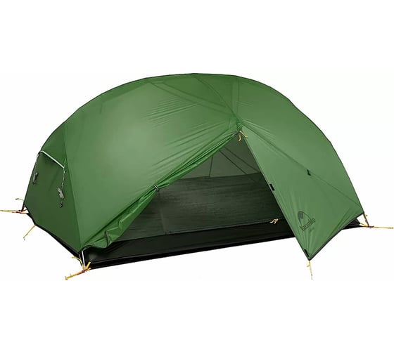 Палатка 2-местная сверхлегкая Naturehike Mongar NH17T007-M, 210T, зеленый 6927595767658