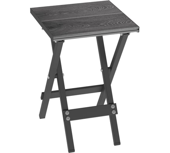 Табурет складной дачный ООО Калифорния мебель Лаундж cерый 7792433701 1