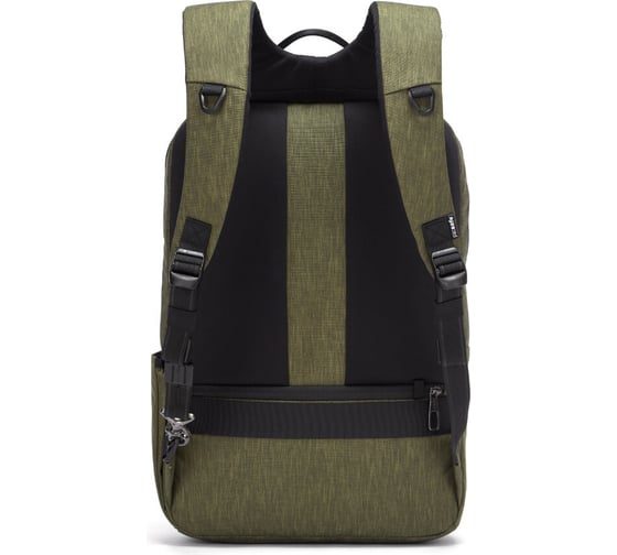 Рюкзак-антивор Pacsafe Metrosafe X ECO, зеленый, 20.5 л 30640517