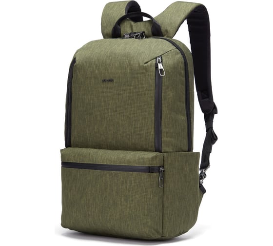 Рюкзак-антивор Pacsafe Metrosafe X ECO, зеленый, 20.5 л 30640517