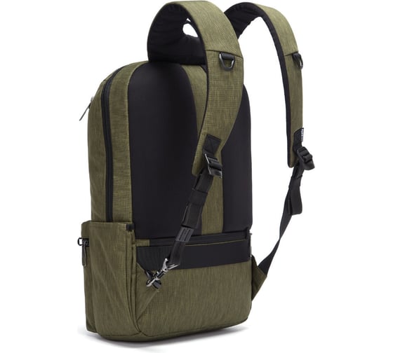Рюкзак-антивор Pacsafe Metrosafe X ECO, зеленый, 20.5 л 30640517