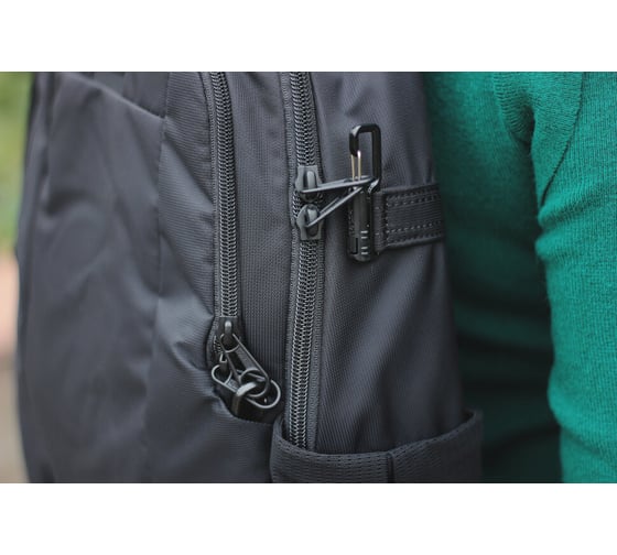 Рюкзак-антивор Pacsafe Metrosafe LS350, черный, 15 л 30430100