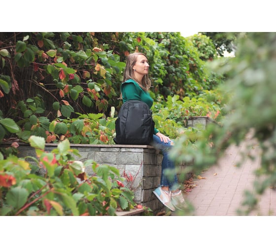 Рюкзак-антивор Pacsafe Metrosafe LS350, черный, 15 л 30430100