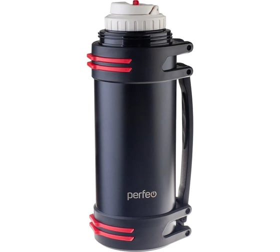 Термос для напитков Perfeo PF_E1361 с крышкой-поилкой, 2.5 л, черный 30018794