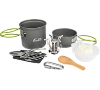 Набор туристической посуды 13 предметов с горелкой DS101-6 KITOKI М7760846