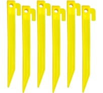 Набор пластиковых Т-образных колышков SOLARIS 18 см, 6 шт S6612
