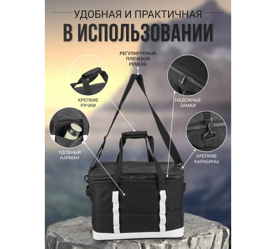 Термосумка WMC TOOLS 32x40x30 см WMC-TR3(56628)