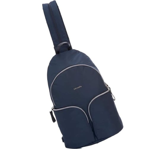 Женский рюкзак-антивор Pacsafe Stylesafe sling backpack, синий, 6 л 20605606