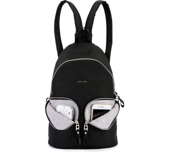Женский рюкзак-антивор Pacsafe Stylesafe sling backpack, черный, 6 л 20605100