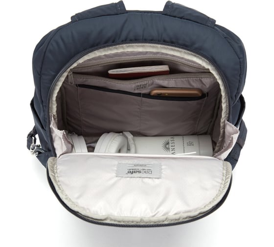 Женский рюкзак-антивор Pacsafe Stylesafe backpack, синий, 12 л 20615606