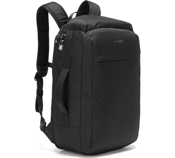 Рюкзак-антивор в ручную кладь Pacsafe Vibe 28L, черный, 28 л 60303130