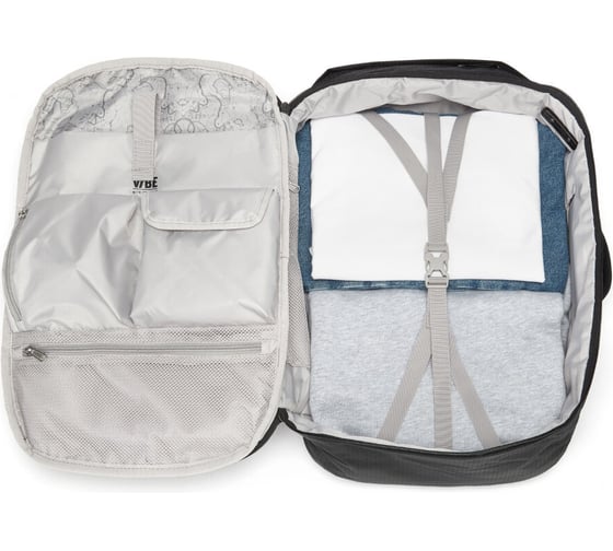 Рюкзак-антивор в ручную кладь Pacsafe Vibe 28L, черный, 28 л 60303130