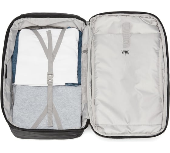 Рюкзак-антивор в ручную кладь Pacsafe Vibe 40L, черный, 40 л 60310130