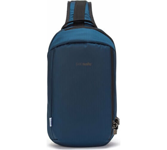 Сумка-антивор Pacsafe Vibe 325 sling, синий, 10 л 40105641