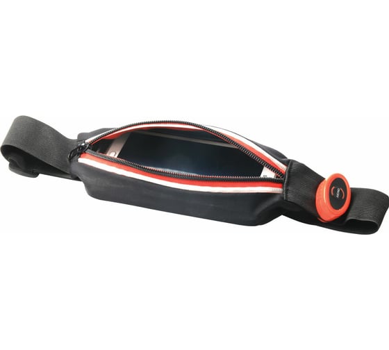 Светящийся ремень с кармашком Ecos FLRB 9021 323473