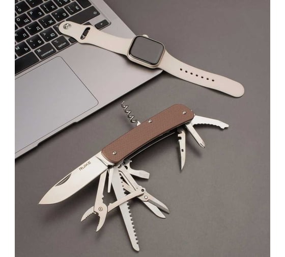 Нож Ruike multi-functional коричневый L51-N