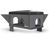 Палатка на крышу автомобиля Сорокин Box top+, черная 33.44