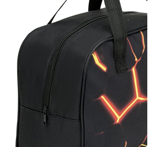 Сумка для внешкольных занятий с ручками BRAUBERG 35x25x15 см, Keep out 272378