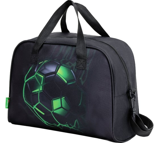 Сумка для внешкольных занятий BRAUBERG Kids 35x25x15 см, Green ball 272377