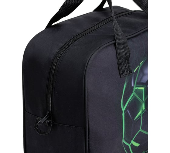 Сумка для внешкольных занятий BRAUBERG Kids 35x25x15 см, Green ball 272377