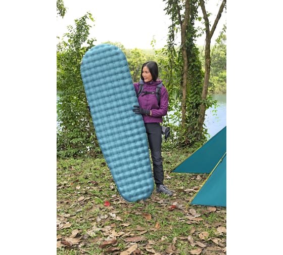 Надувной спальный коврик Bestway каремат AlpineLite Insulated Regular Mummy 183x51x7.5см 69612 BW
