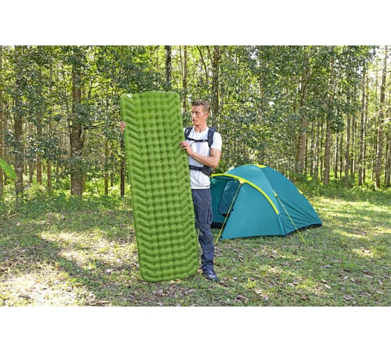 Надувной спальный коврик Bestway каремат WanderLite 188x58.5x6.5см 69615 BW