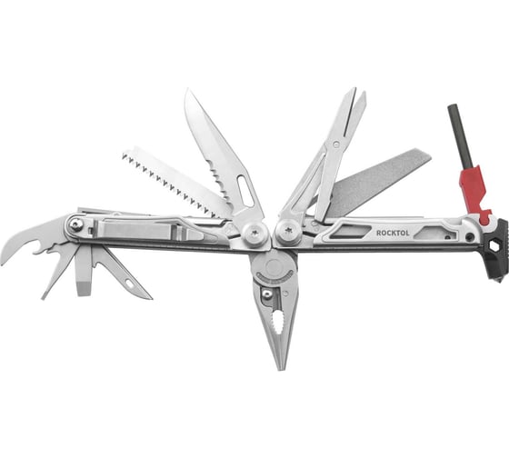 Мультитул Rocktol 21 в 1, нейлоновый чехол SK04