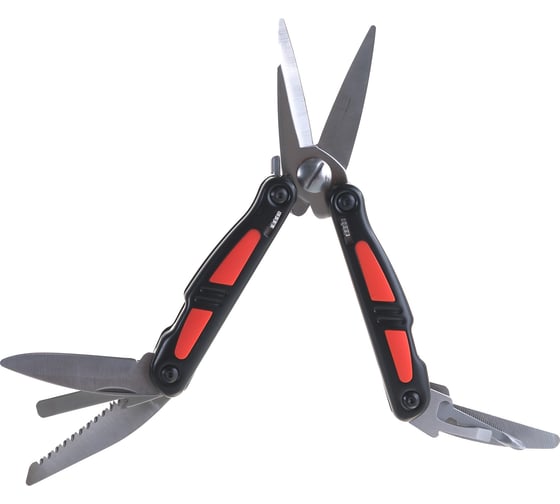 Мультитул BESSEY 7-в-1: ножницы, нож, пила, напильник, PH и SL отвёртки ER-DBST