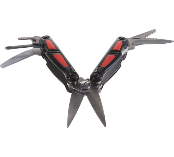 Мультитул BESSEY 7-в-1: ножницы, нож, пила, напильник, PH и SL отвёртки ER-DBST