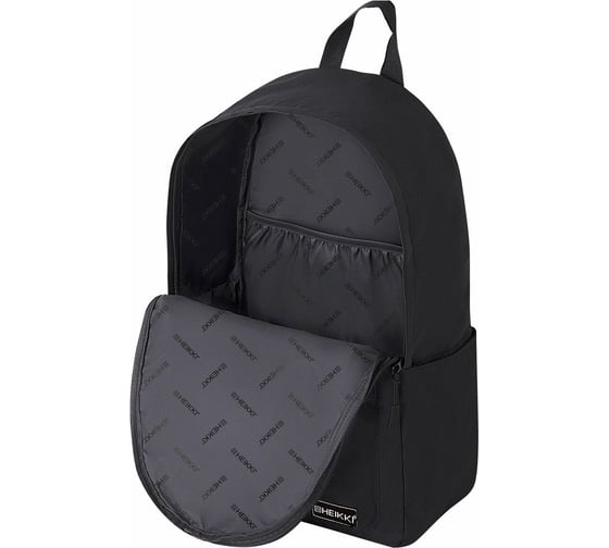 Рюкзак универсальный HEIKKI Positive ХЕЙКИ карман-антивор, Black, 42x28x14 см 272551