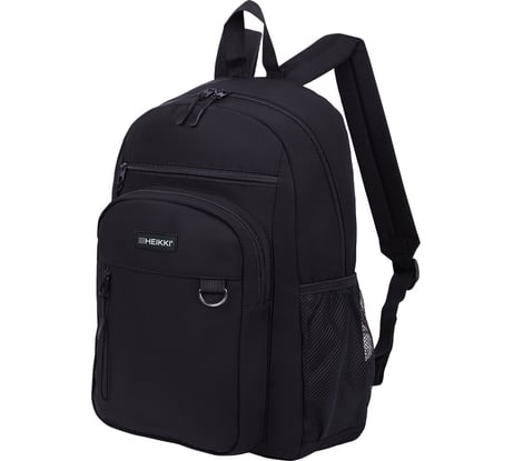 Рюкзак универсальный HEIKKI Ultra ХЕЙКИ карман-антивор, черный, 42x30x14 см 272559