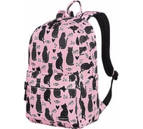 Рюкзак HEIKKI Dream (ХЕЙКИ) универсальный, с карманом для ноутбука, эргономичный, Cats, 42x26x14 см 272528
