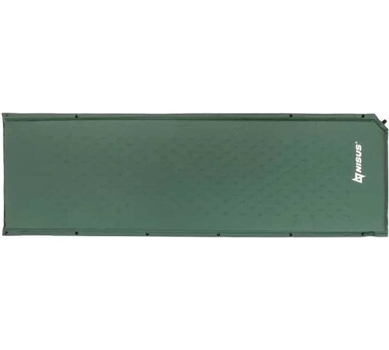 Коврик самонадувной Nisus 188x60x3 см, зеленый (N-003-G) 00000358539