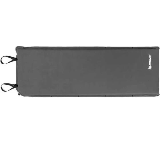 Коврик самонадувной Nisus 188x65x5 см, флок серый (N-005В-G) 00000358564