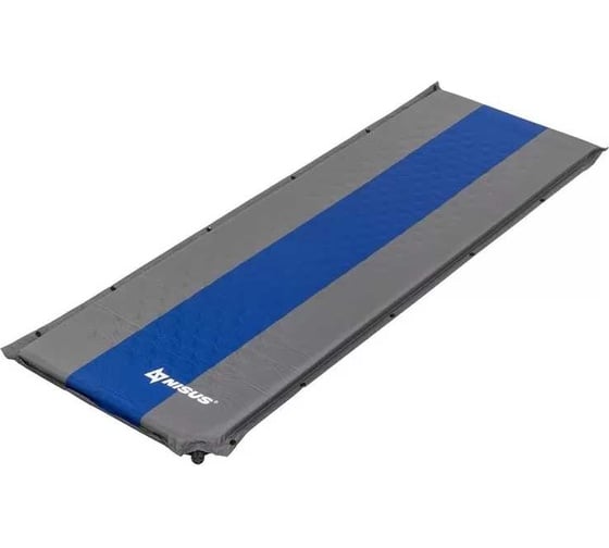 Коврик самонадувной Nisus 190x65x5 см, серый/голубой (N-005-GB) 00000361684
