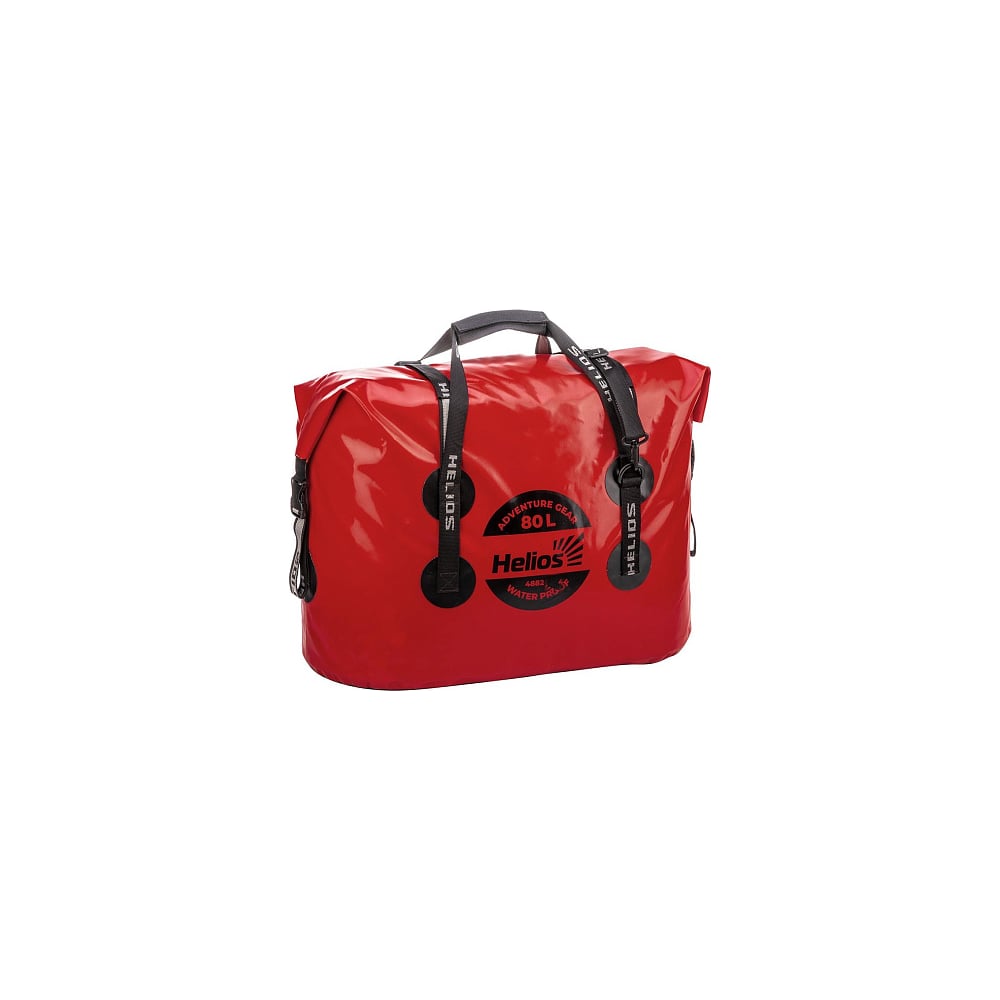 Гермосумка Helios 80 л, ПВХ, красный/черный (HS-GS-80-RB) 00000331020 ...