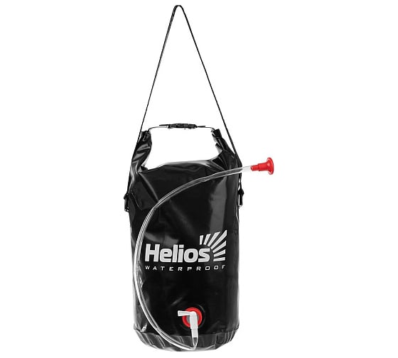 Драйбег-душ походный Helios 15 л, ПВХ 650г/м.кв, h 62 см, d 22 см (T-DD-15-B) 00000342540