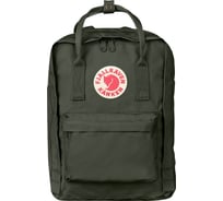 Рюкзак Fjallraven Kanken Laptop 13", темно-зеленый, 25х16х35 см, 13 л F27171-662