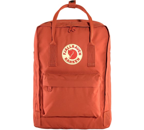 Рюкзак Fjallraven Kanken Laptop 13", оранжевый, 25х16х35 см, 13 л F27171-333