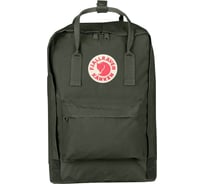Рюкзак Fjallraven Kanken Laptop 15", темно-зеленый, 28х16х40 см, 18 л F27172-662