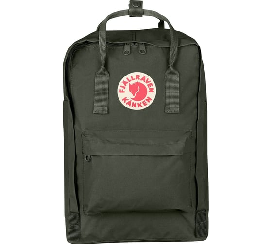 Рюкзак Fjallraven Kanken Laptop 15", темно-зеленый, 28х16х40 см, 18 л F27172-662 1