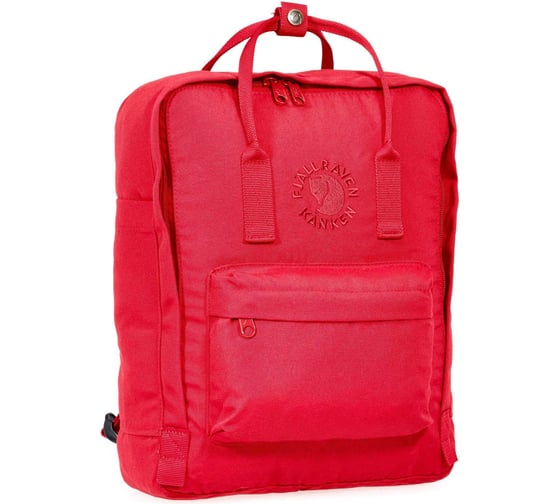 Рюкзак Fjallraven Re-Kanken, красный, 27х13х38 см, 16 л F23548-320