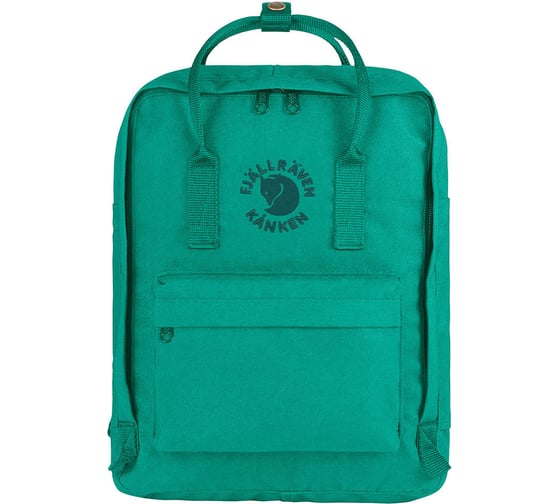 Рюкзак Fjallraven Re-Kanken, изумрудный, 27х13х38 см, 16 л F23548-644