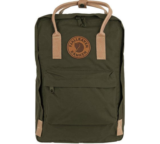 Рюкзак Fjallraven Kanken No. 2 Laptop 15", оливковый, 28х16х40 см, 18 л F23569-633 1