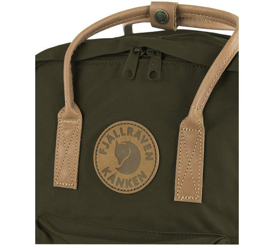 Рюкзак Fjallraven Kanken No. 2 Laptop 15", оливковый, 28х16х40 см, 18 л F23569-633