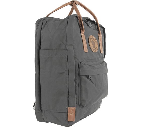 Рюкзак Fjallraven Kanken No. 2 Laptop 15", серый, 28х16х40 см, 18 л F23569-46